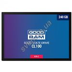 Фото SSD Goodram CL100 240GB 2.5" SATA-3 (SSDPR-CL100-240-G2)