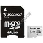 Изображение microSD HC 32GB Transcend 300S UHS-I Class 10 (TS32GUSD300S-A) с SD переходником Фото microSD HC 32GB Transcend 300S UHS-I Class 10 (TS32GUSD300S-A) с SD переходником