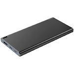 Изображение Внешний аккумулятор Power Bank Baseus (PPALL-QK1G) Choc 10000mAh Black+Gray Фото Внешний аккумулятор Power Bank Baseus (PPALL-QK1G) Choc 10000mAh Black+Gray
