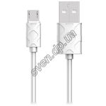 Изображение Кабель Baseus CAMUN-02 Yaven USB/Micro USB 1м White 2.1A Фото Кабель Baseus CAMUN-02 Yaven USB/Micro USB 1м White 2.1A