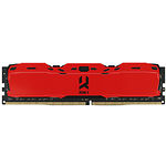 Фото DDR-4 8GB 3000МГц Goodram Iridium X Red (IR-XR3000D464L16S/8G)