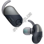 Изображение SONY WF-SP700N Black, наушники Полностью беспроводные Фото SONY WF-SP700N Black, наушники Полностью беспроводные