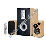 Изображение Акустическая система SVEN B2-10 silver, 2.1 50W Woofer + 2*18W speaker Фото Акустическая система SVEN B2-10 silver, 2.1 50W Woofer + 2*18W speaker