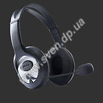 Фото HARDITY HP-470MV наушники с микрофоном (кожаные)