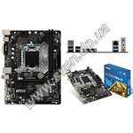 Изображение Материнская плата MSI H110M PRO-D S-1151, 2*DDR4/4*SATA 6Gb/s/1xPCI-E x16, 2xPCI-E x1,DVI, 4*USB 3. Фото Материнская плата MSI H110M PRO-D S-1151, 2*DDR4/4*SATA 6Gb/s/1xPCI-E x16, 2xPCI-E x1,DVI, 4*USB 3.