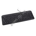 Изображение Клавиатура Gembird KB-M-101-UA PS/2 black Фото Клавиатура Gembird KB-M-101-UA PS/2 black