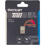 Изображение USB Flash 32Gb PATRIOT Lifestyle Tab USB 3.1 Silver (PSF32GTAB3USB) Фото USB Flash 32Gb PATRIOT Lifestyle Tab USB 3.1 Silver (PSF32GTAB3USB)