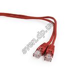 Фото Кабель patch cord  3м UTP Red Cablexpert PP12-3M/R