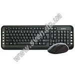 Изображение Клавиатура+мышь A4 GL-1630 USB Wireless, black Фото Клавиатура+мышь A4 GL-1630 USB Wireless, black