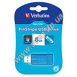 Изображение USB Flash - 8GB (Verbatim {47398}, "STORE N GO PINSTRIPE" синий) Фото USB Flash - 8GB (Verbatim {47398}, "STORE N GO PINSTRIPE" синий)