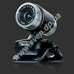 Фото WEB-камера Hardity IC-510 Black, 1.3Mp dinamic/0.35Mp CMOS, USB, микрофон, подсветка, крепл-прищепка
