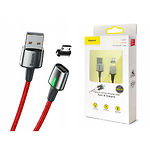 Изображение Кабель Baseus CAMXC-A09 Zinc Magnetic USB/Micro USB, 1м Red 2.4A Фото Кабель Baseus CAMXC-A09 Zinc Magnetic USB/Micro USB, 1м Red 2.4A