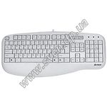 Изображение Клавиатура A4tech KL-30-1 X-Slim, Укр/Рус/Eng, USB, white Фото Клавиатура A4tech KL-30-1 X-Slim, Укр/Рус/Eng, USB, white