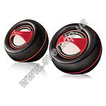 Изображение Акустическая система Firtech FS-102 bw (black-white) 2*2W speaker, USB Фото Акустическая система Firtech FS-102 bw (black-white) 2*2W speaker, USB