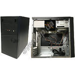 Изображение Корпус Delux DLC-MK231 (black) 400W 80mm mATX Фото Корпус Delux DLC-MK231 (black) 400W 80mm mATX