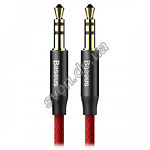 Фото Кабель Baseus CAM30-A91 0.5м, Red+Black Аудио 3,5mm джек/3,5mm джек, AUX кабель