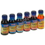 Фото Комплект чернил WWM для Epson L800 Водорастворимые 6х100г B/C/M/Y/LC/LM светостойкие (E80SET-2)