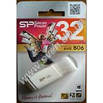 Изображение USB Flash 32Gb SILICON POWER Blaze B06 USB 3.0 White SP032GBUF3B06V1W Фото USB Flash 32Gb SILICON POWER Blaze B06 USB 3.0 White SP032GBUF3B06V1W