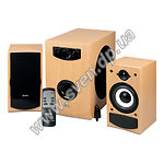 Изображение Акустическая система SVEN C2-10 black, 2.1 35W Woofer + 2*15W speaker Фото Акустическая система SVEN C2-10 black, 2.1 35W Woofer + 2*15W speaker