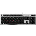 Изображение Клавиатура SVEN KB-S300, silver USB Фото Клавиатура SVEN KB-S300, silver USB