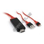 Изображение Переходник Cablexpert CC-LMHL-01 Lightning 8-пин to HDMI Фото Переходник Cablexpert CC-LMHL-01 Lightning 8-пин to HDMI