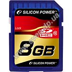 Изображение SD HC 8Gb SILICON POWER (Сlass10) Фото SD HC 8Gb SILICON POWER (Сlass10)