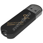 Изображение USB Flash 64Gb Team C183 Black USB3.1 (TC183364GB01) Фото USB Flash 64Gb Team C183 Black USB3.1 (TC183364GB01)