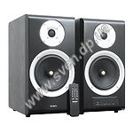 Фото Акустическая система SVEN Royal 2R black, 2х50W, деревянный корпус, Hi-Fi, ДУ