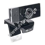 Фото WEB-камера Gemix F10 Black, 1.3Mp dinamic/0.35Mp CMOS, USB, микрофон