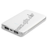 Фото Внешний аккумулятор Power Bank ColorWay 5000 mAh White (CW-PB050LPA2W)
