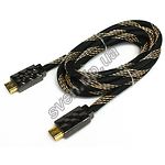Изображение Кабель Viewcon VD515-2M HDMI-HDMI 2м., M/M, v1.4 Фото Кабель Viewcon VD515-2M HDMI-HDMI 2м., M/M, v1.4