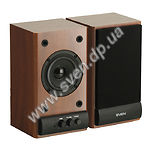 Изображение Акустическая система SVEN SPS-607 walnut, 2x3W, деревянный корпус Фото Акустическая система SVEN SPS-607 walnut, 2x3W, деревянный корпус