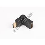 Изображение Переходник Viewcon VD 048 HDMI папа (сигнал) to HDMI мама (устройство) поворотный Фото Переходник Viewcon VD 048 HDMI папа (сигнал) to HDMI мама (устройство) поворотный