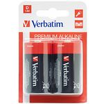 Изображение Батарейка Verbatim (49923) D-LR20 ALKALINE (2 шт/blister) Фото Батарейка Verbatim (49923) D-LR20 ALKALINE (2 шт/blister)