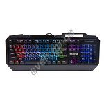 Фото Клавиатура Maxxter KBG-201-UL игровая, 7 цветов подсветки, черная
