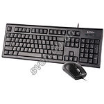 Изображение Клавиатура+мышь A4tech KRS-8572 USB, Black Фото Клавиатура+мышь A4tech KRS-8572 USB, Black