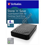 Изображение внешний HDD Verbatim 4TB ext., USB3.0 3,5" Black (47685) Store n Save Фото внешний HDD Verbatim 4TB ext., USB3.0 3,5" Black (47685) Store n Save