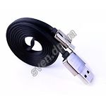 Изображение Кабель REMAX RC-015m KingKong USB-MicroUSB 1м Black 2.1A Фото Кабель REMAX RC-015m KingKong USB-MicroUSB 1м Black 2.1A