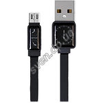 Изображение Кабель REMAX RC-113m Watch Data Cable USB-MicroUSB 1м Black 2.4A Фото Кабель REMAX RC-113m Watch Data Cable USB-MicroUSB 1м Black 2.4A