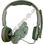 Изображение HARDITY HP-530MV наушники с микрофоном (кожаные), Белые с серыми вставками Фото HARDITY HP-530MV наушники с микрофоном (кожаные), Белые с серыми вставками
