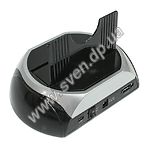 Фото HDD Rack Winstars WS-UEC311S Док-станция для HDD SATA 2,5"/3,5", USB2.0+eSATA