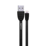 Изображение Кабель REMAX DREAM USB iPhone 5/5s/6/IPAD4 Lightning 1м black, упаковка (219590) Фото Кабель REMAX DREAM USB iPhone 5/5s/6/IPAD4 Lightning 1м black, упаковка (219590)