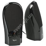 Изображение Акустическая система Gembird SPK502 black, 2*0,5W, питание USB Фото Акустическая система Gembird SPK502 black, 2*0,5W, питание USB