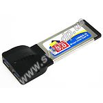 Изображение Контроллер Viewcon VE581, USB 3.0 ExpressCard, 2 ports Фото Контроллер Viewcon VE581, USB 3.0 ExpressCard, 2 ports