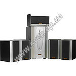 Изображение Комплект акустики SVEN 988 (silver) Home Theatre 5+1: 40Вт+5*18Вт, ДУ, деревянный корпус Фото Комплект акустики SVEN 988 (silver) Home Theatre 5+1: 40Вт+5*18Вт, ДУ, деревянный корпус