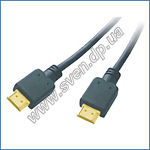 Изображение Кабель Viewcon VD084 5m HDMI to HDMI gold v1.3 Фото Кабель Viewcon VD084 5m HDMI to HDMI gold v1.3