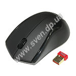 Фото Мышка A4 G9-400-1 RADiO , Радиус действия до 15 м, USB, 1 Wheel, 2000cpi (black)