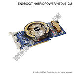 Фото ASUS nVidia GeForce 9800GT PCI-E 512MB/256bit DDR3 w/HDTV&DVI (EN9800GT/HB/HTDI/512M)