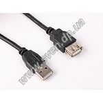 Изображение Кабель Maxxtro USB2.0 AM/AF-1м Black, удлинитель Фото Кабель Maxxtro USB2.0 AM/AF-1м Black, удлинитель