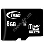 Фото microSD HC 8GB Team Class4 ( без переходника, TUSDH8GCL402)